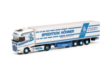 Herpa 318167 - H0 - DAF XG+ Koffer-Sattelzug Spedition Höhner